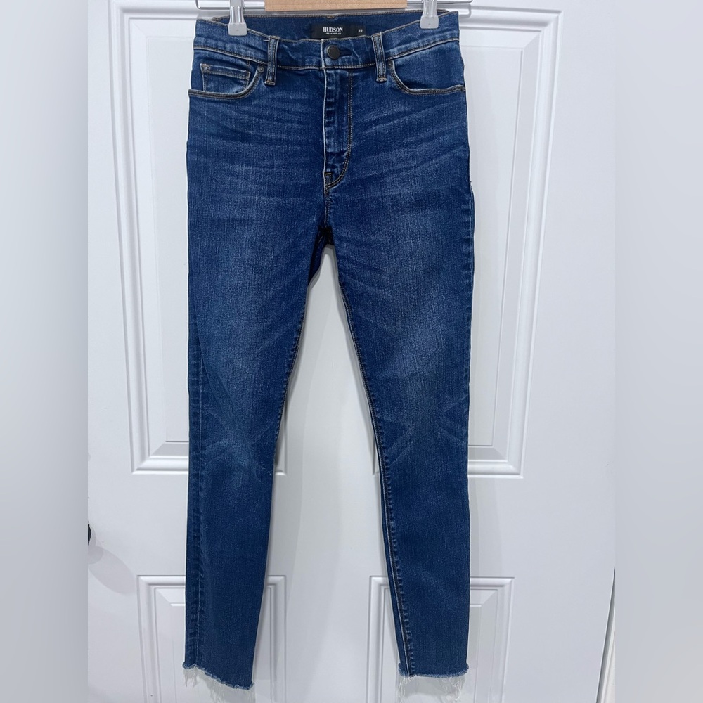 Hudson Jeans Women's Dark Blue Skinny Jeans